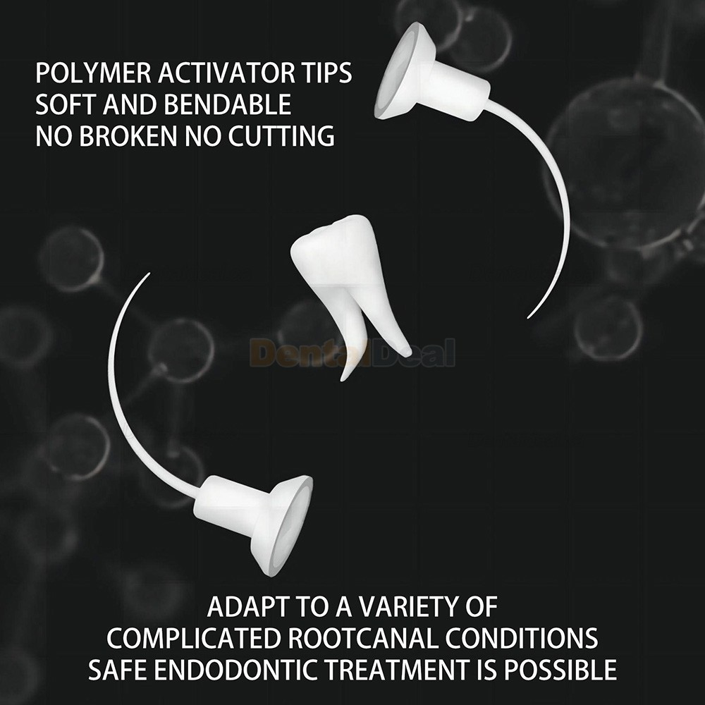 YAHOPE A3 Ultrasonic Endo Activator Endodontic Activator with 120 Pcs Tips